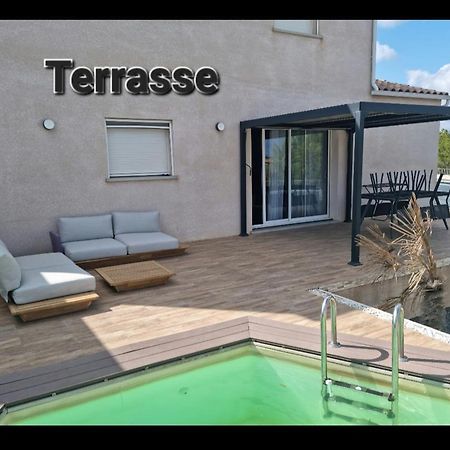 Maison 8 Couchages Clim, Plage A Pied, Petite Piscine Пор-ла-Нувель Экстерьер фото